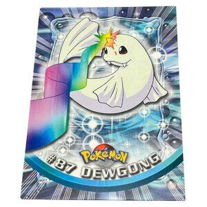 Dewgong Pokemon Card Topps #87 TV Animation Edition Series Blue Logo